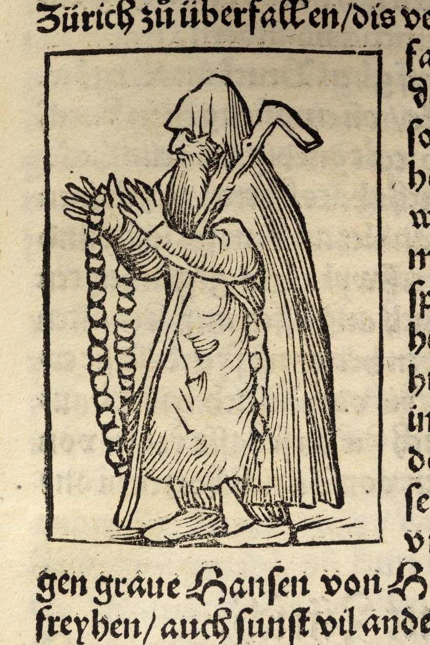 Illustratie uit Cosmographia door Sebastian Muenster, Basel 1544 door Swiss School