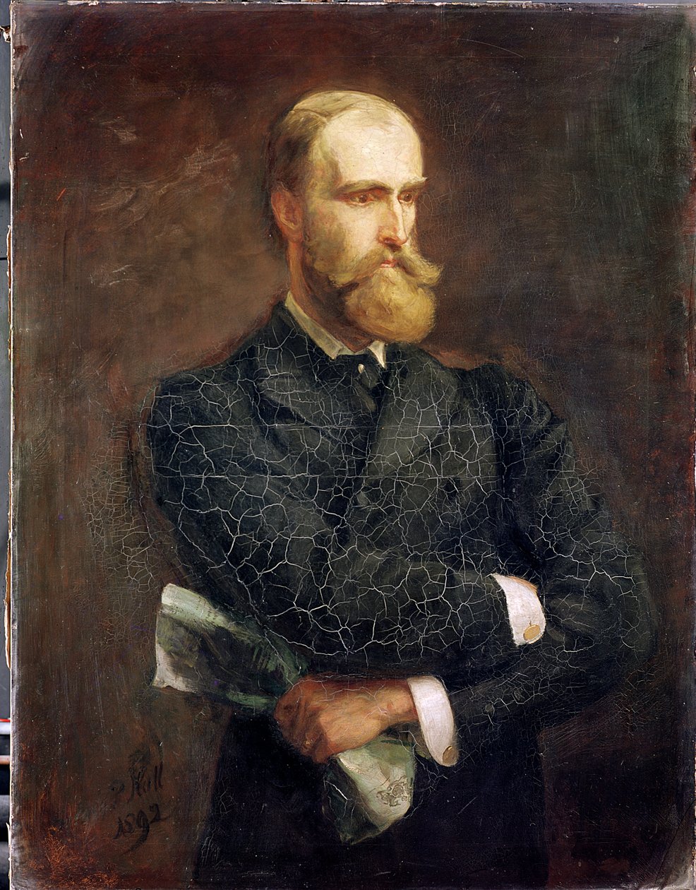 Portret van Charles Stewart Parnell (1846-91) door Sydney Prior Hall