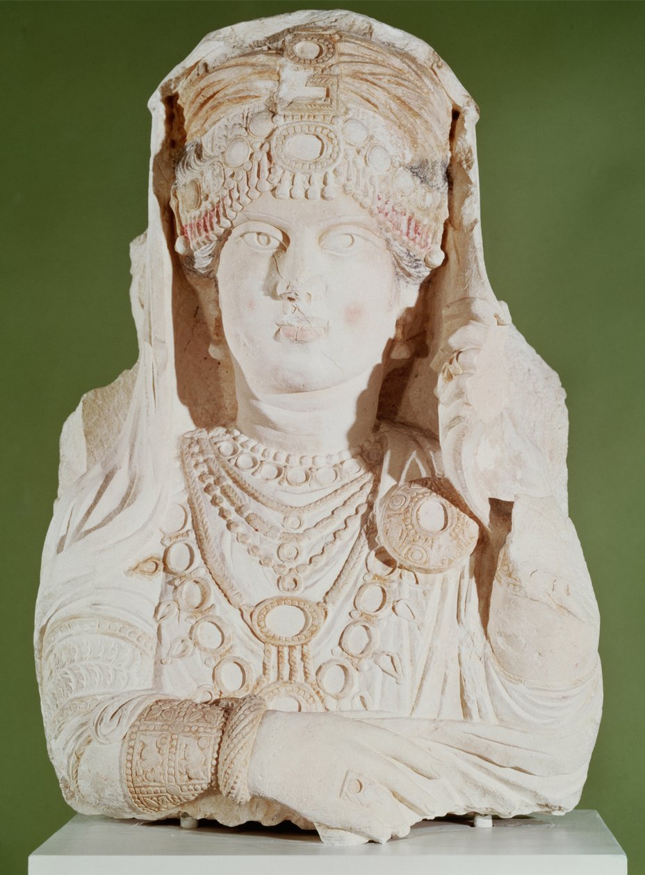 De schoonheid van Palmyra, c.200 door Syrian