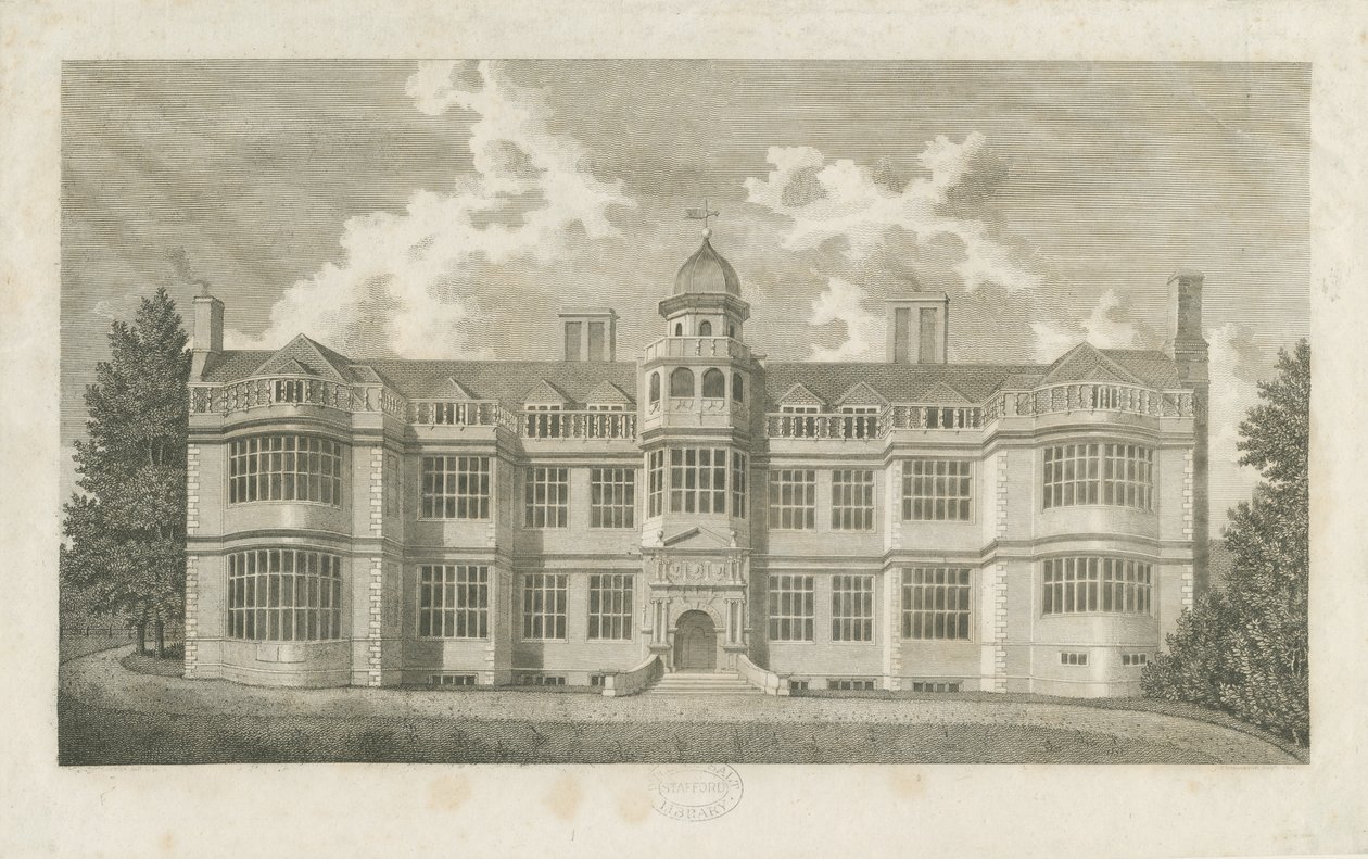 Ingestre Hall door T Carter