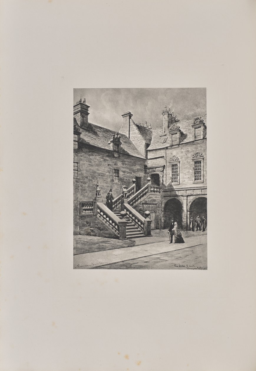 Buitenplaats, College door T. and R. Annan and Sons