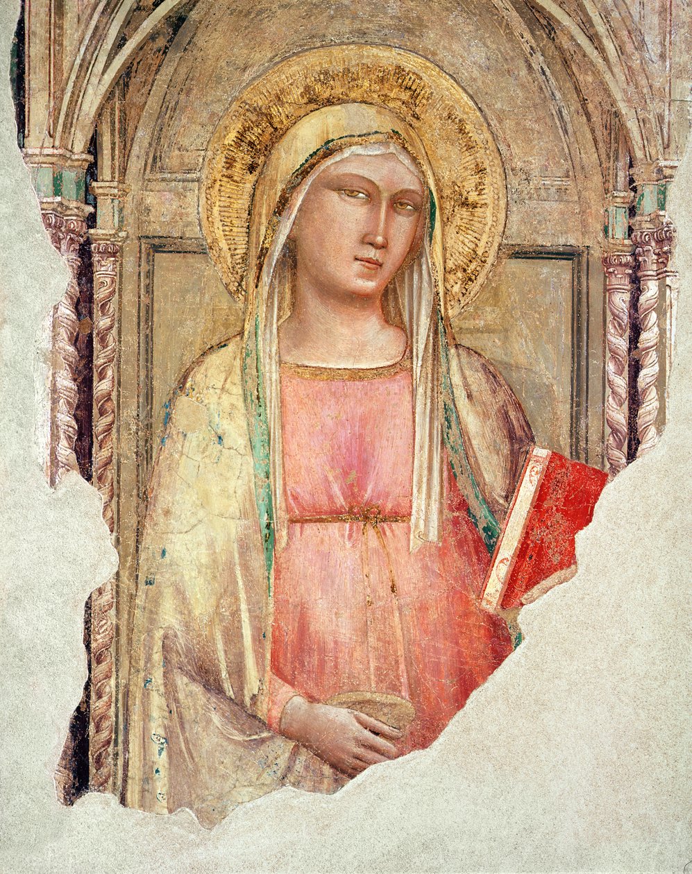 Madonna del Parto door Taddeo Gaddi