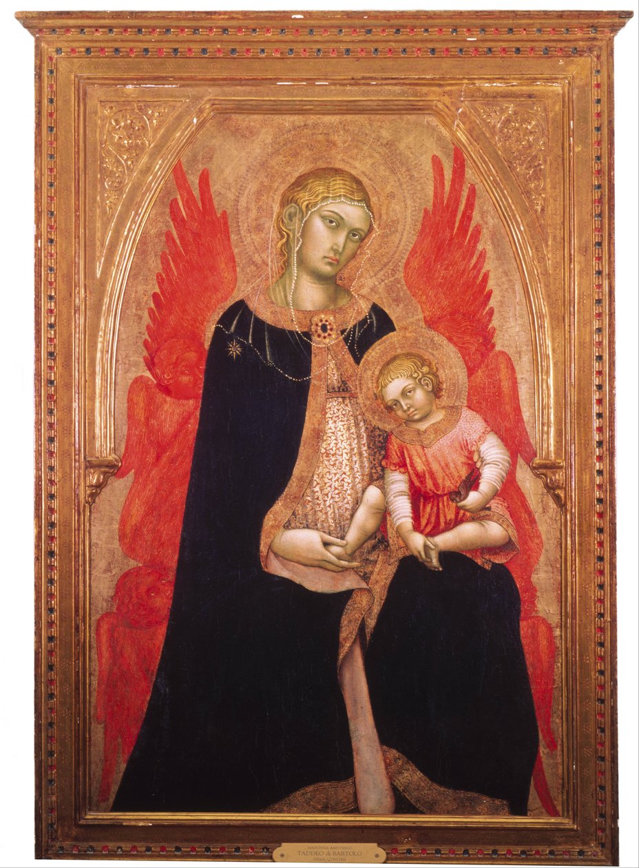 Madonna en Kind door Taddeo di Bartolo