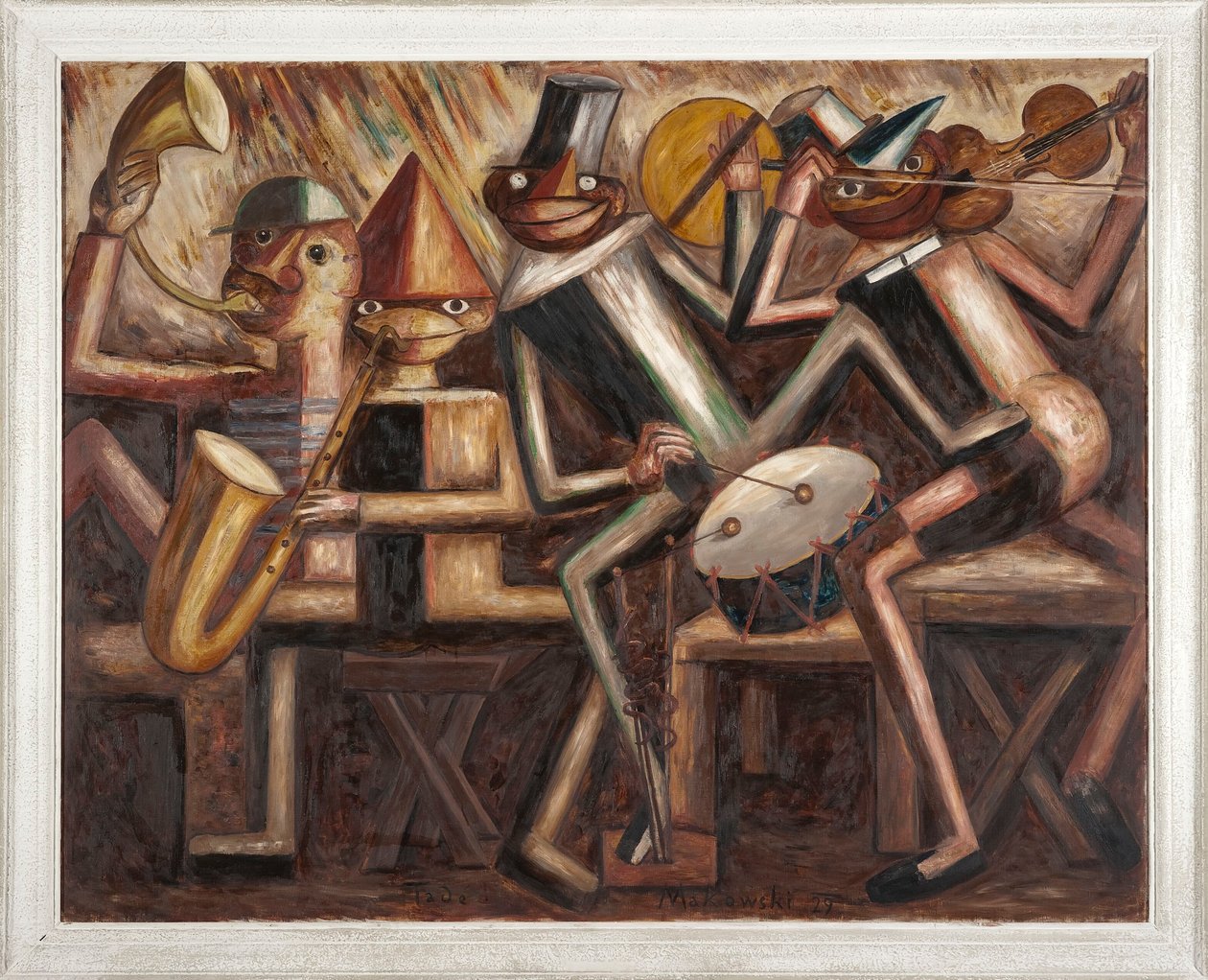 Jazz door Tadeusz Makowski
