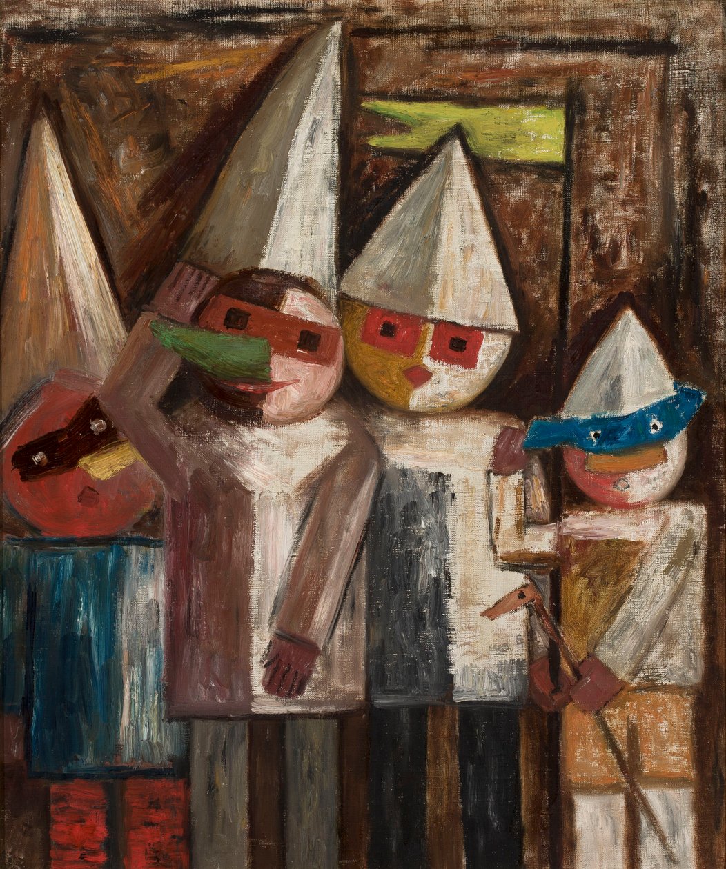 Kindercarnaval met vlaggetje door Tadeusz Makowski