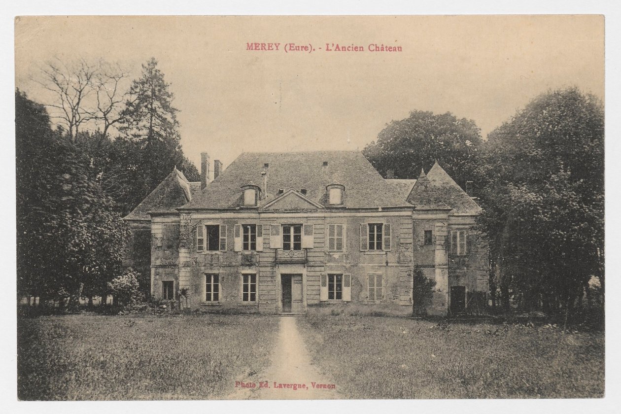 Briefkaart aan Maria Mickiewiczówna door Tadeusz Makowski
