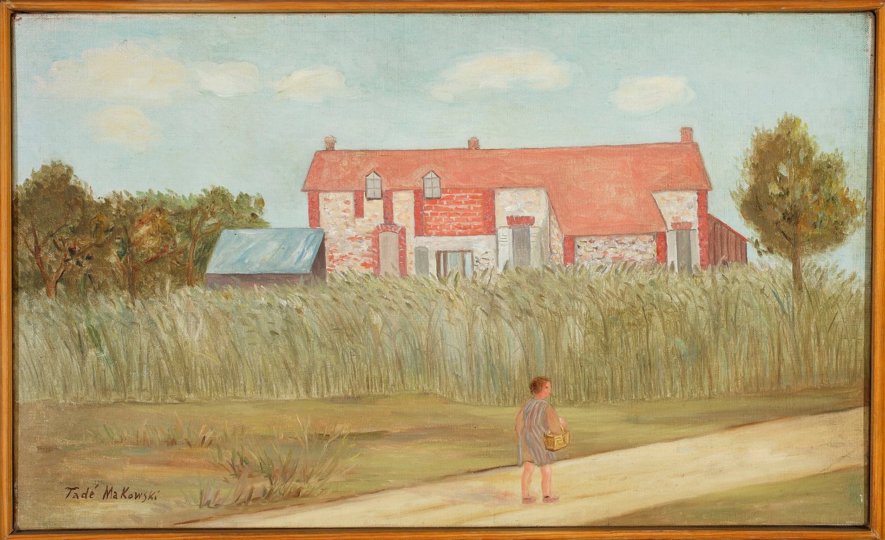 Zomer in Normandië door Tadeusz Makowski