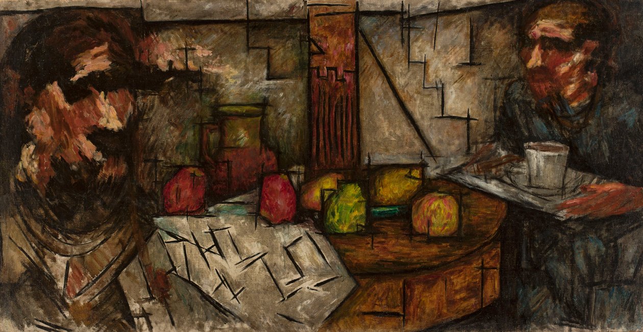 Middagthee door Tadeusz Makowski