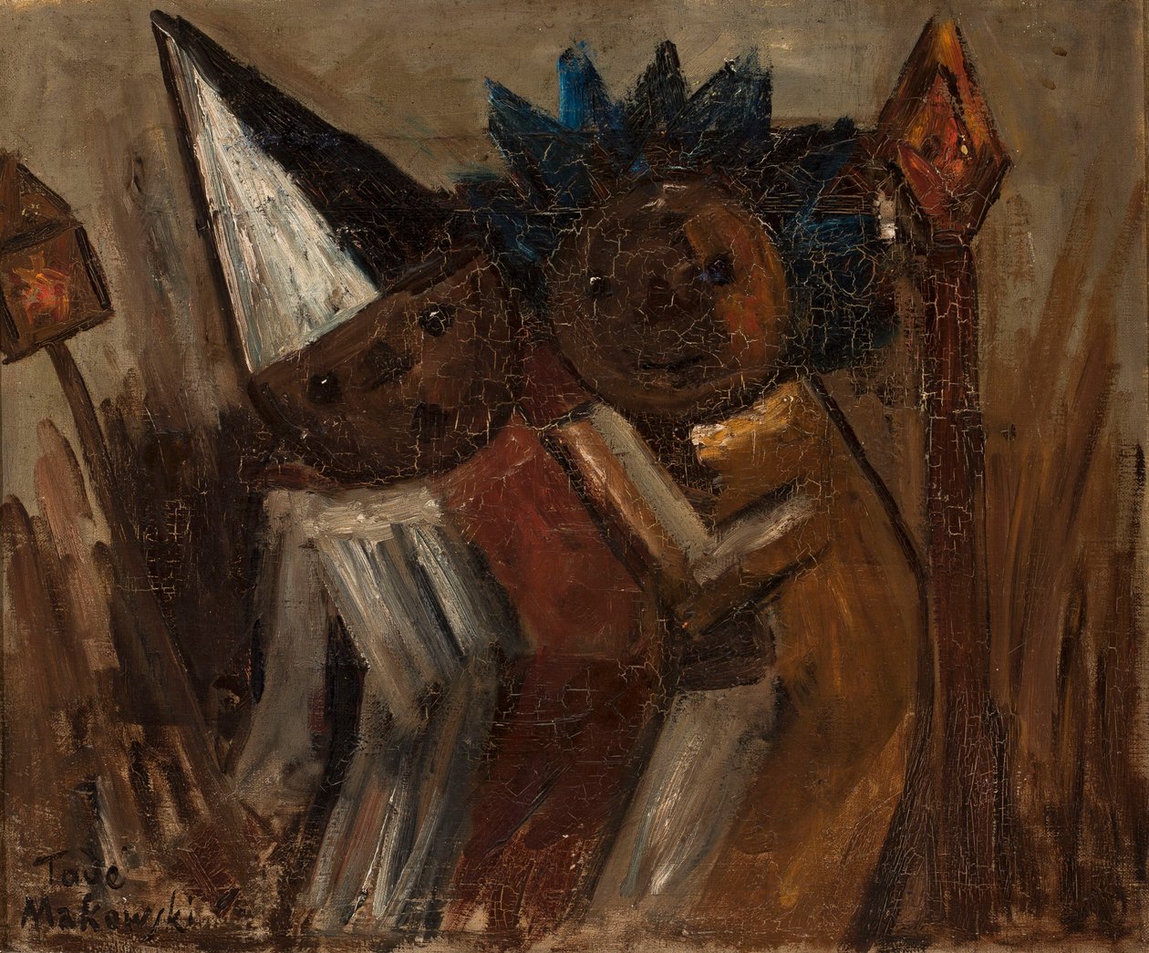 Vette Donderdag (Mardi Gras) door Tadeusz Makowski