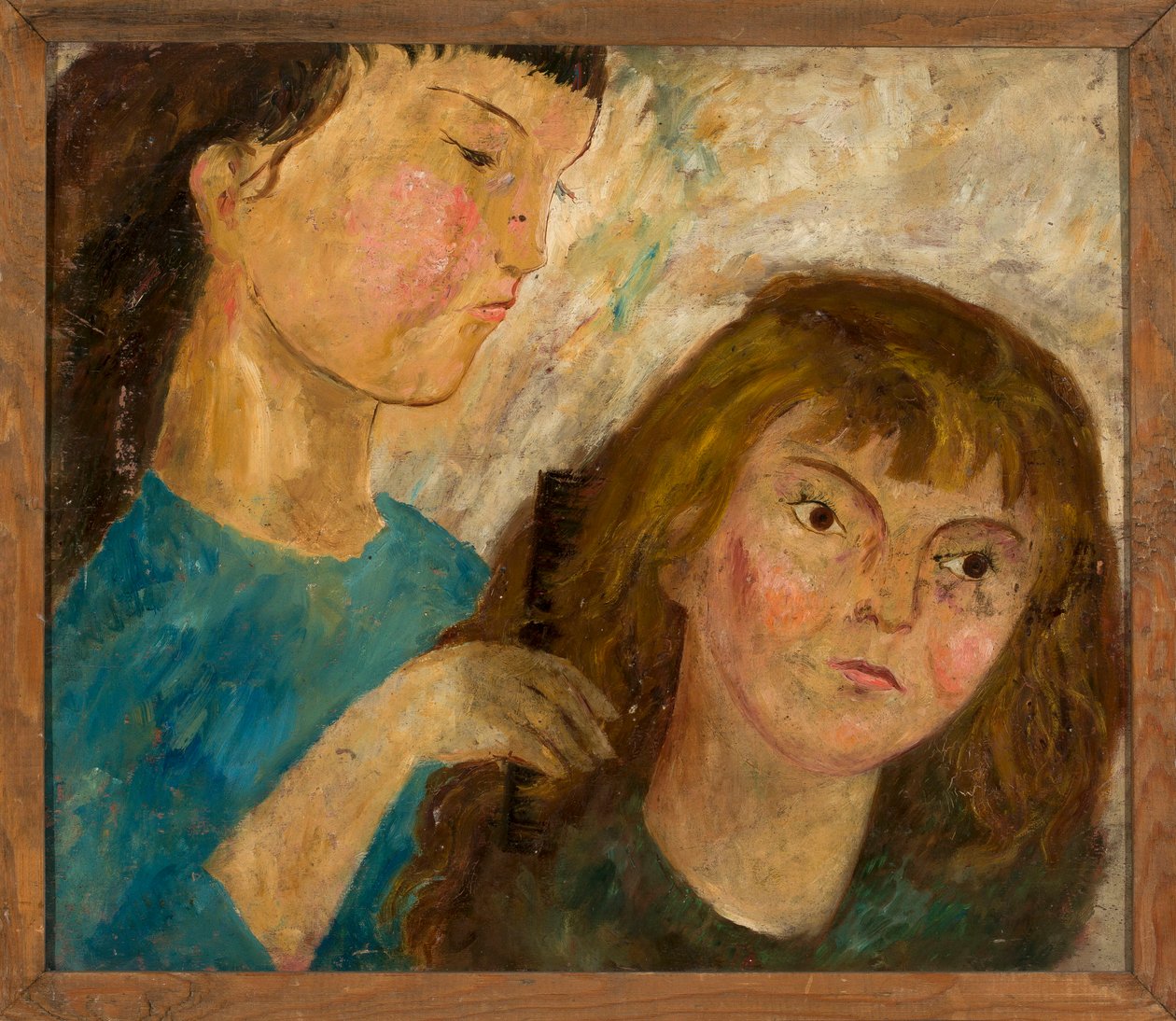 Het toilet door Tadeusz Makowski