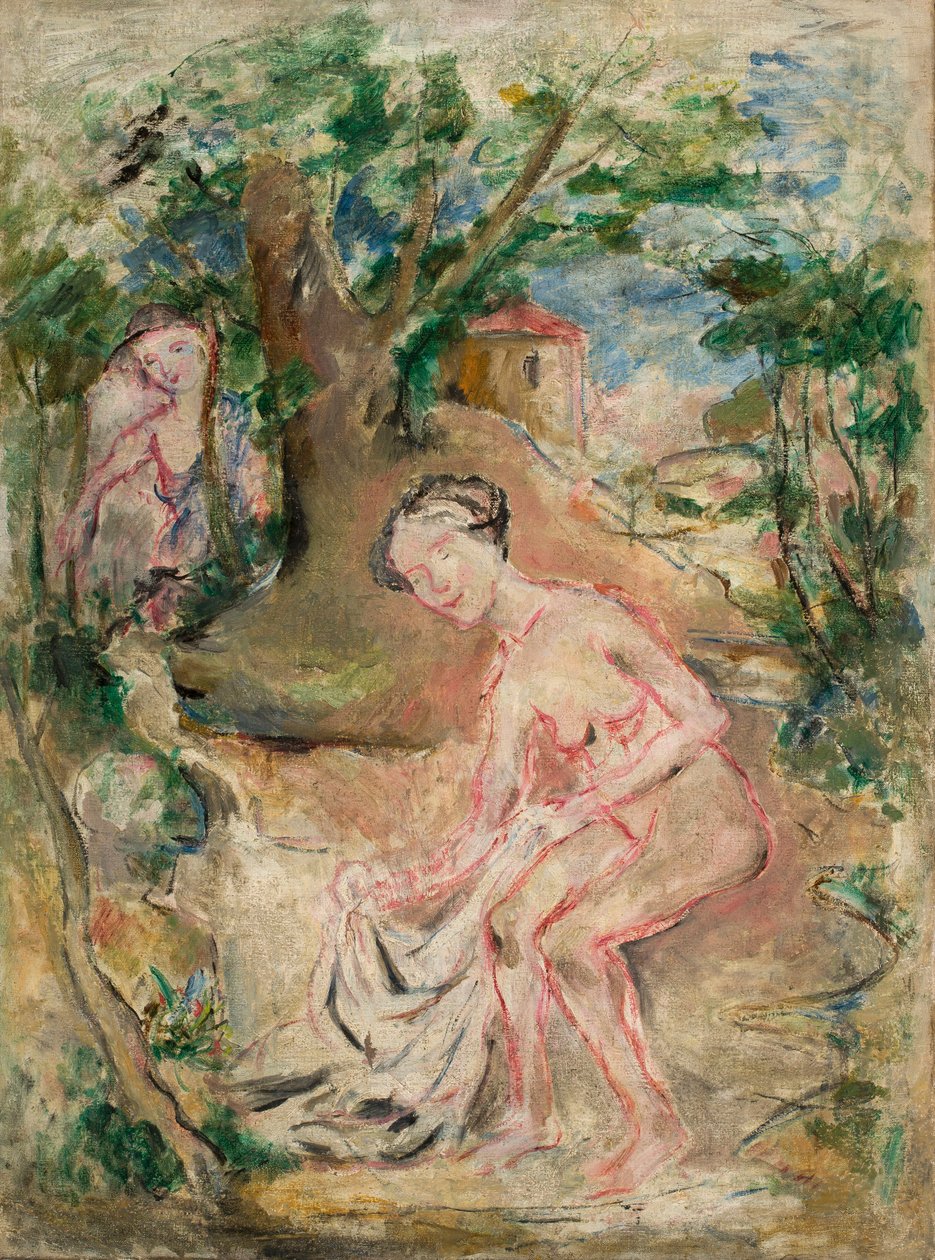In bad door Tadeusz Makowski
