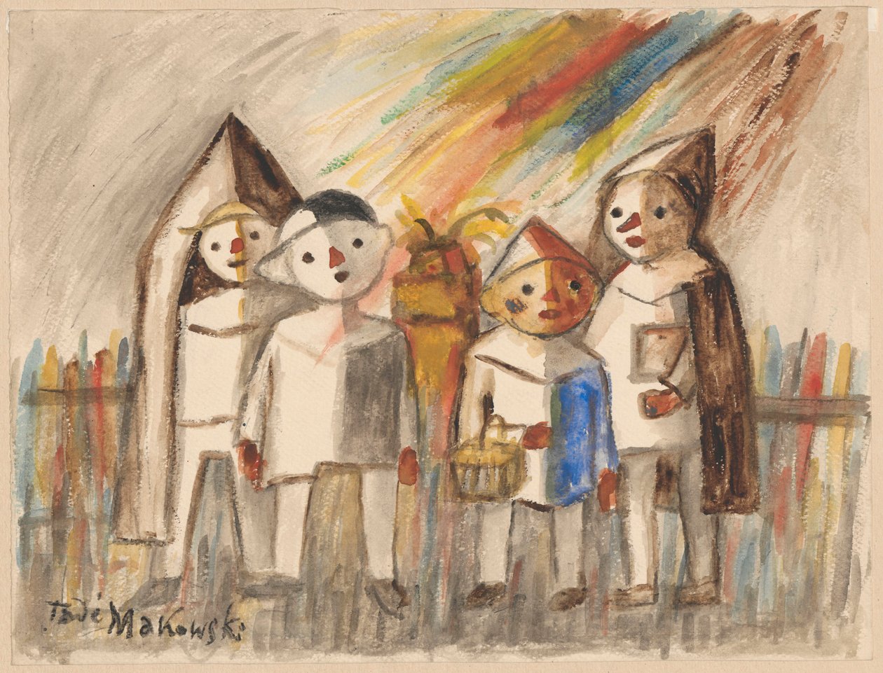 In de zonnestralen door Tadeusz Makowski