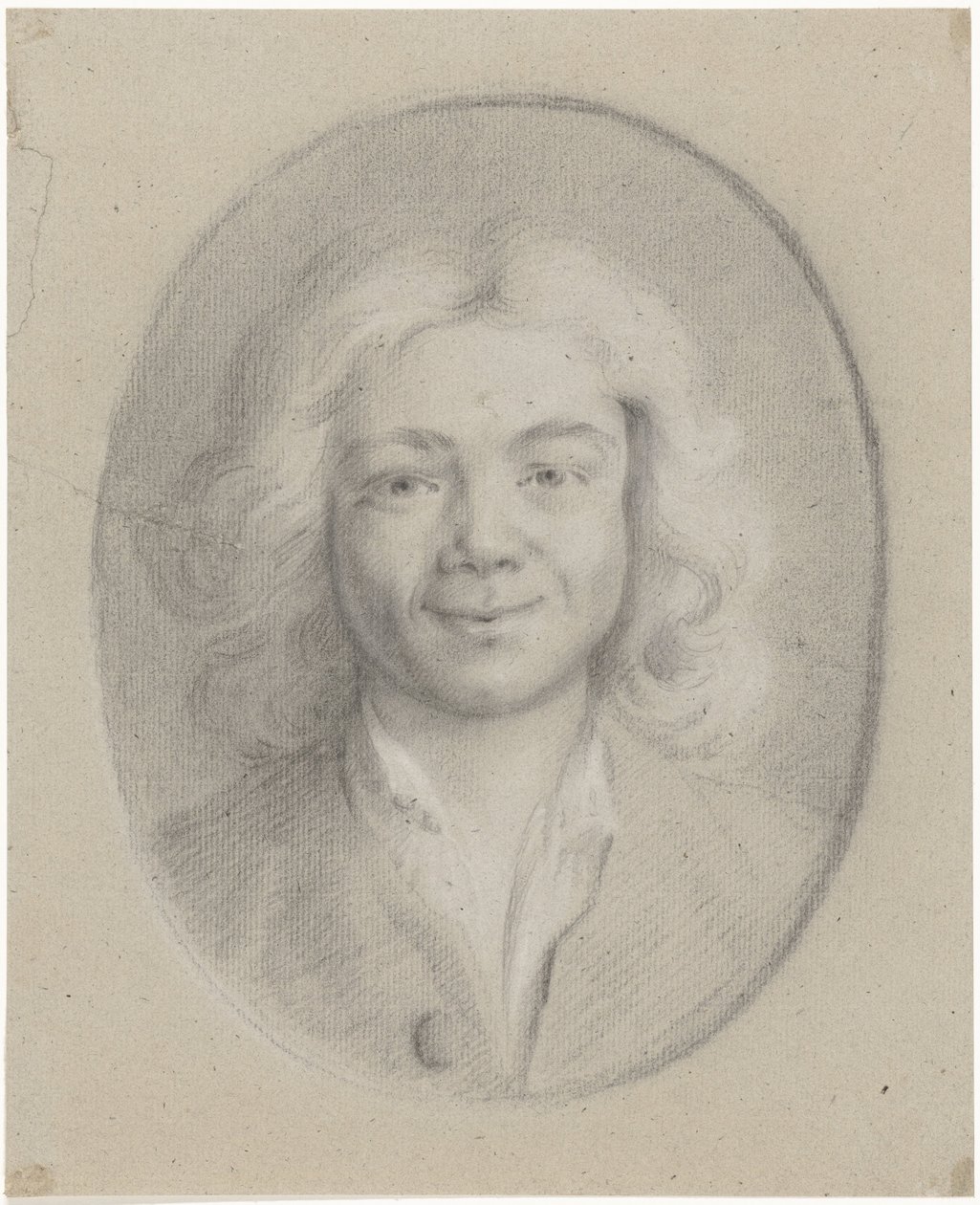 Lachende jongeman door Tako Hajo Jelgersma (attributed to)