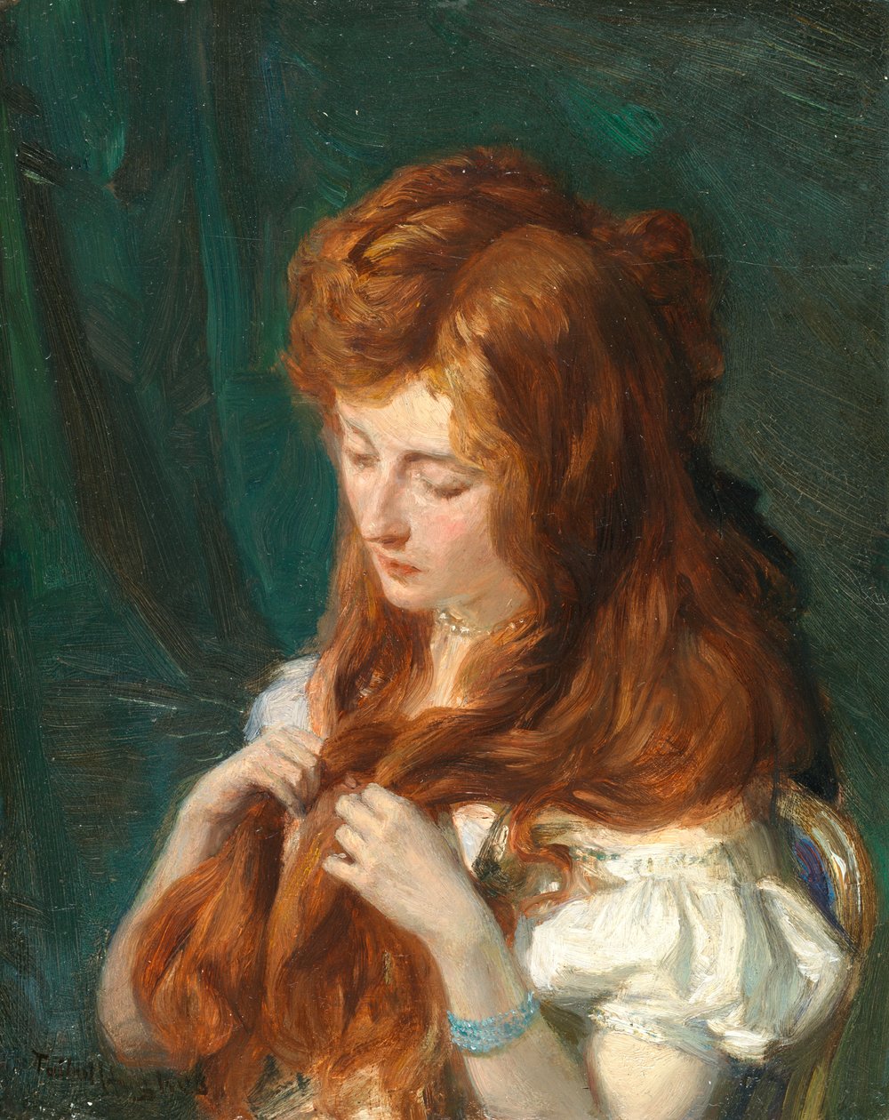 De Toilet door Talbot Hughes
