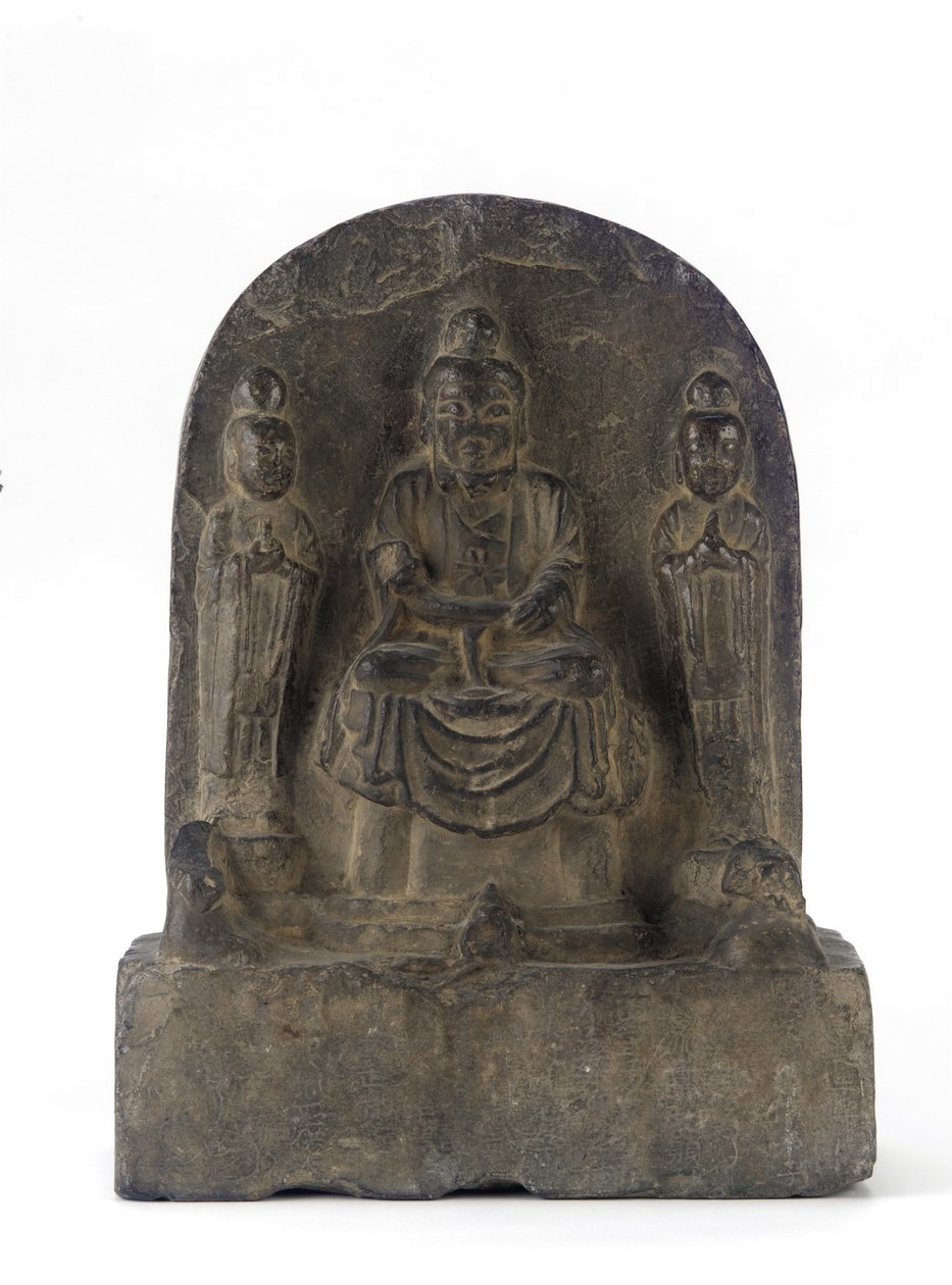 Daoïstische drie-eenheid, 703 door Tang Dynasty Chinese School