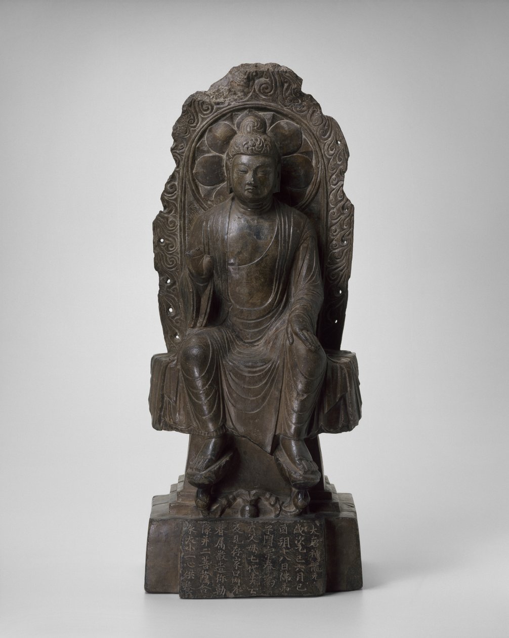 Maitreya Boeddha, 705 door Tang Dynasty Chinese School