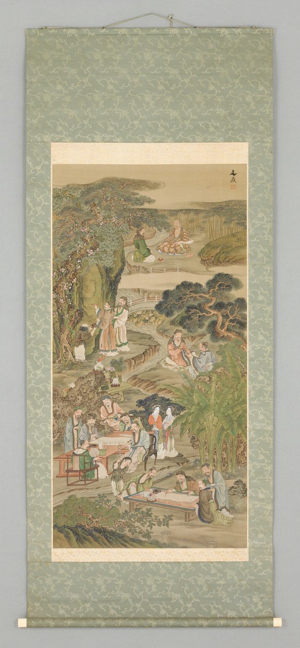 Twintig toonbeelden van kinderlijke vroomheid door Tani Buncho