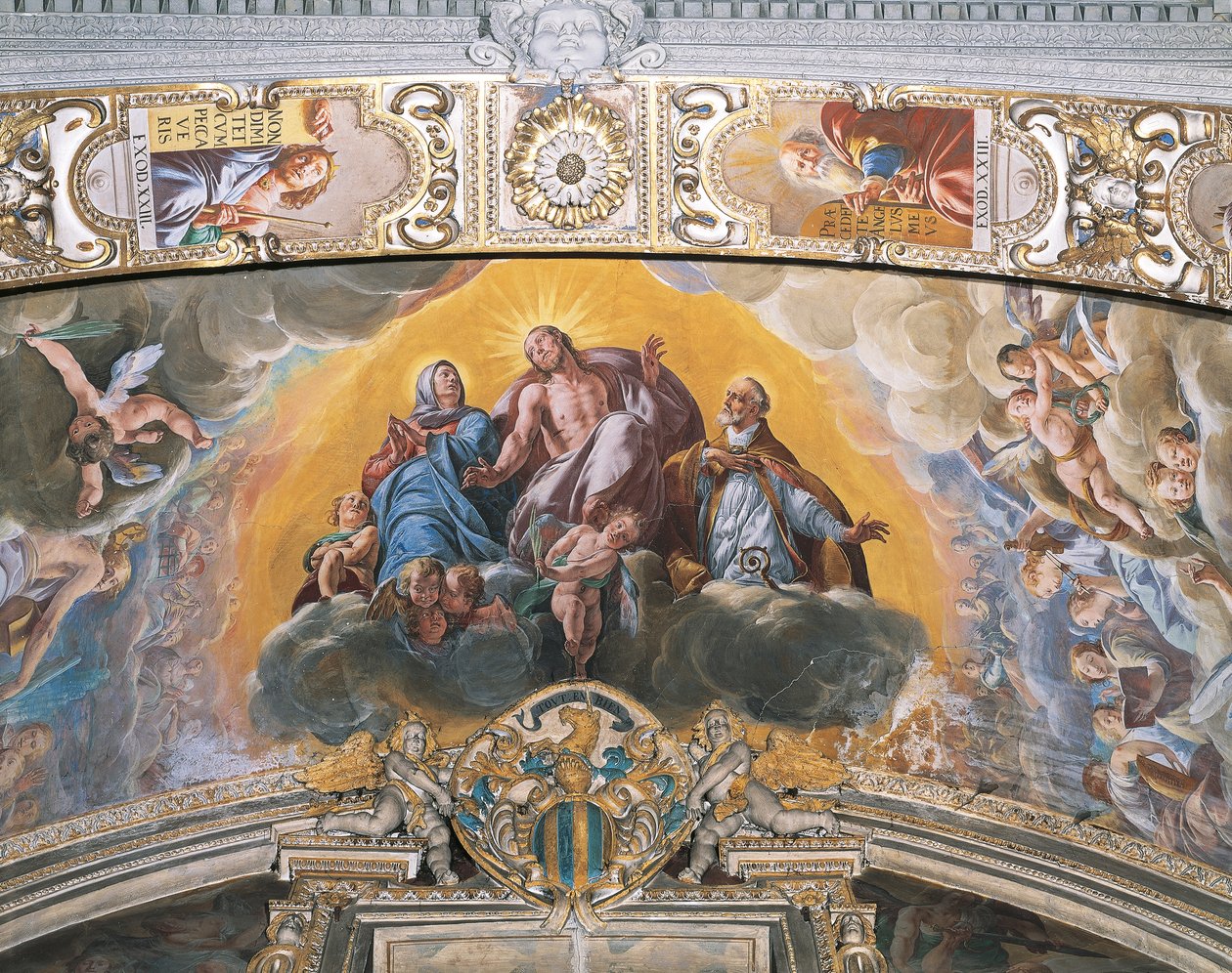 Fresco door Antonio d