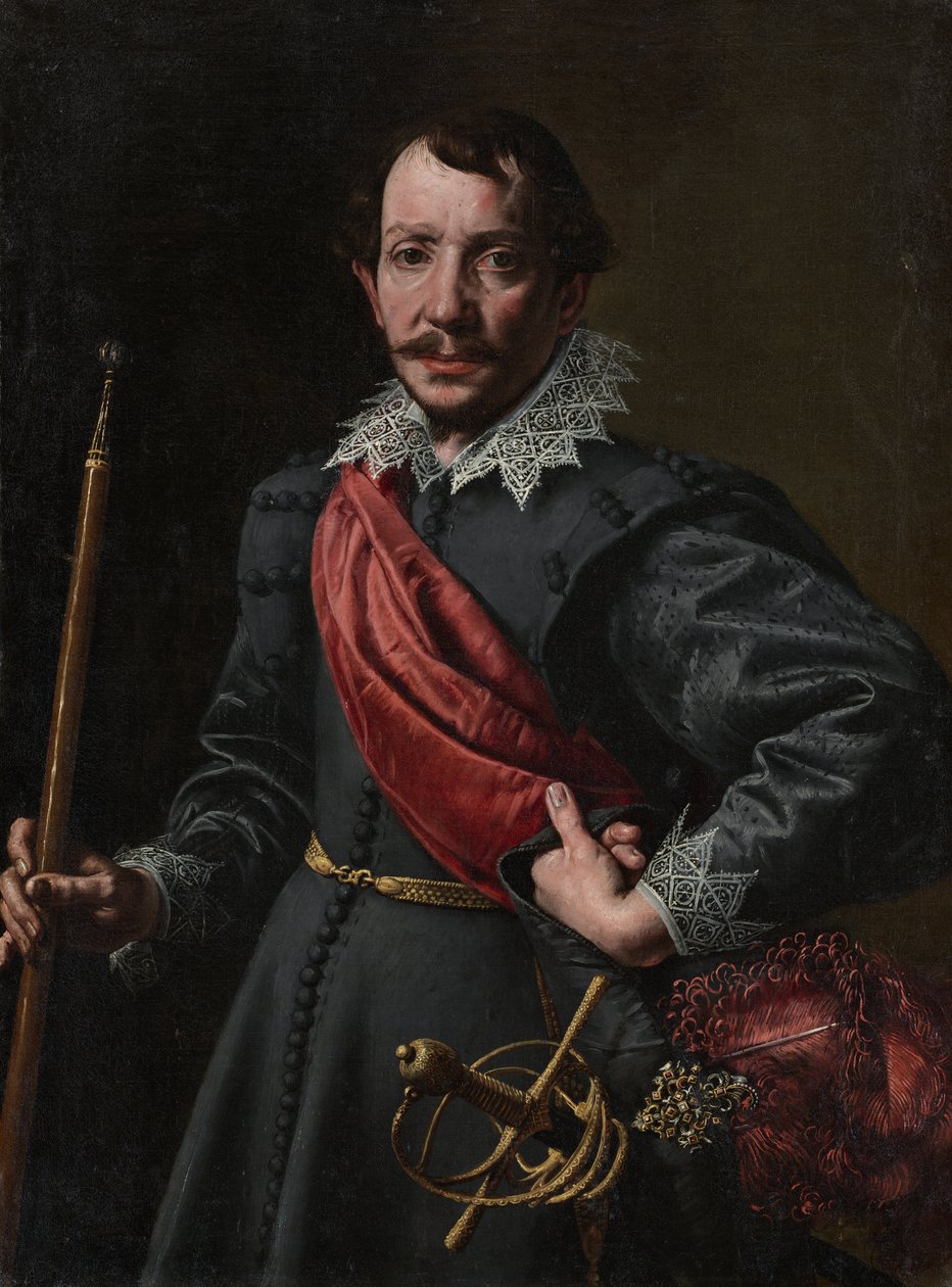 Portret van een man door Tanzio da Varallo