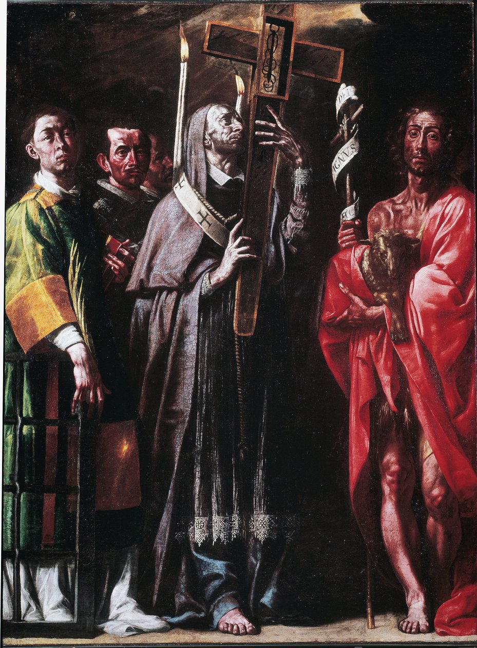St. Charles draagt de Heilige Nagel door Tanzio da Varallo
