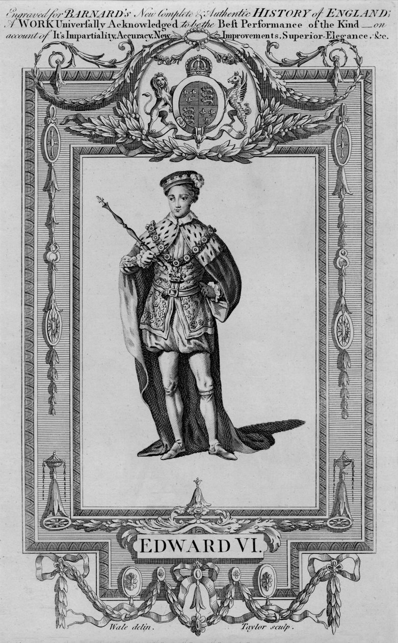 Edward VI, 1554 door Taylor