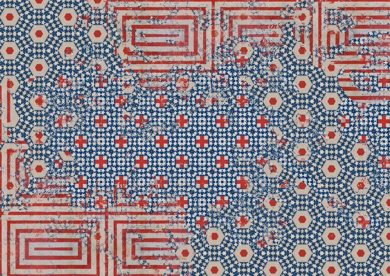 Abstracte vlag, 2014 door Teis Albers