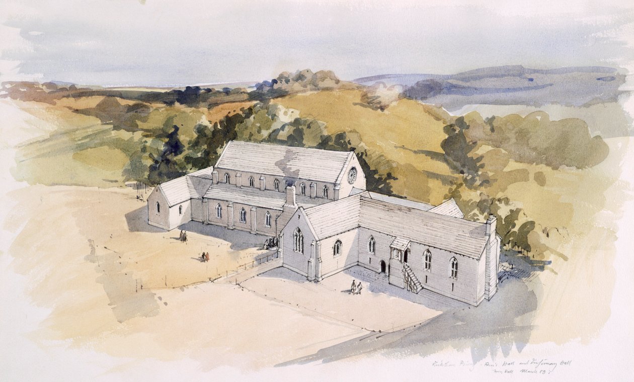 Kirkham Priory, North Yorkshire door Terry Ball