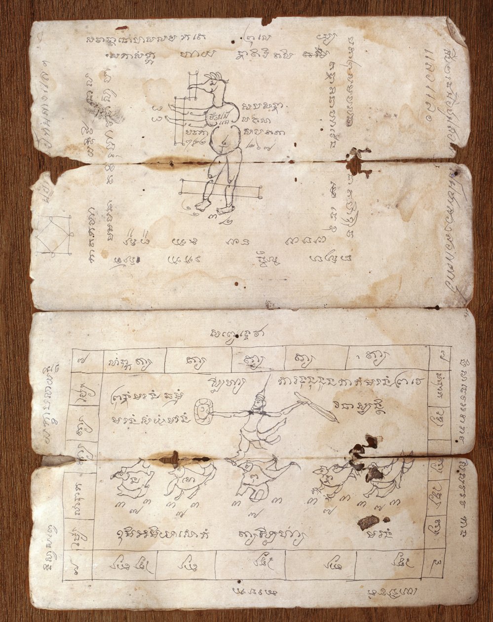Manuscript over traditionele geneeskunde door Thai