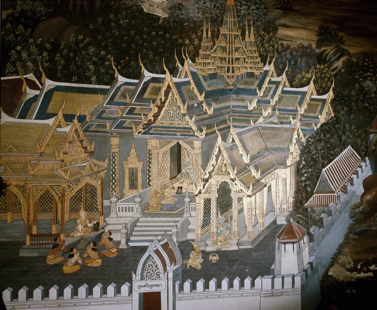 Episodes uit het leven van Boeddha door Thai School