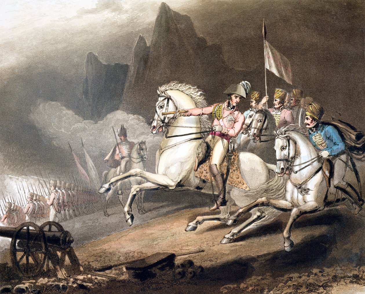 Slag om de Pyreneeën, Spanje, 28 juli 1813 door Thales Fielding