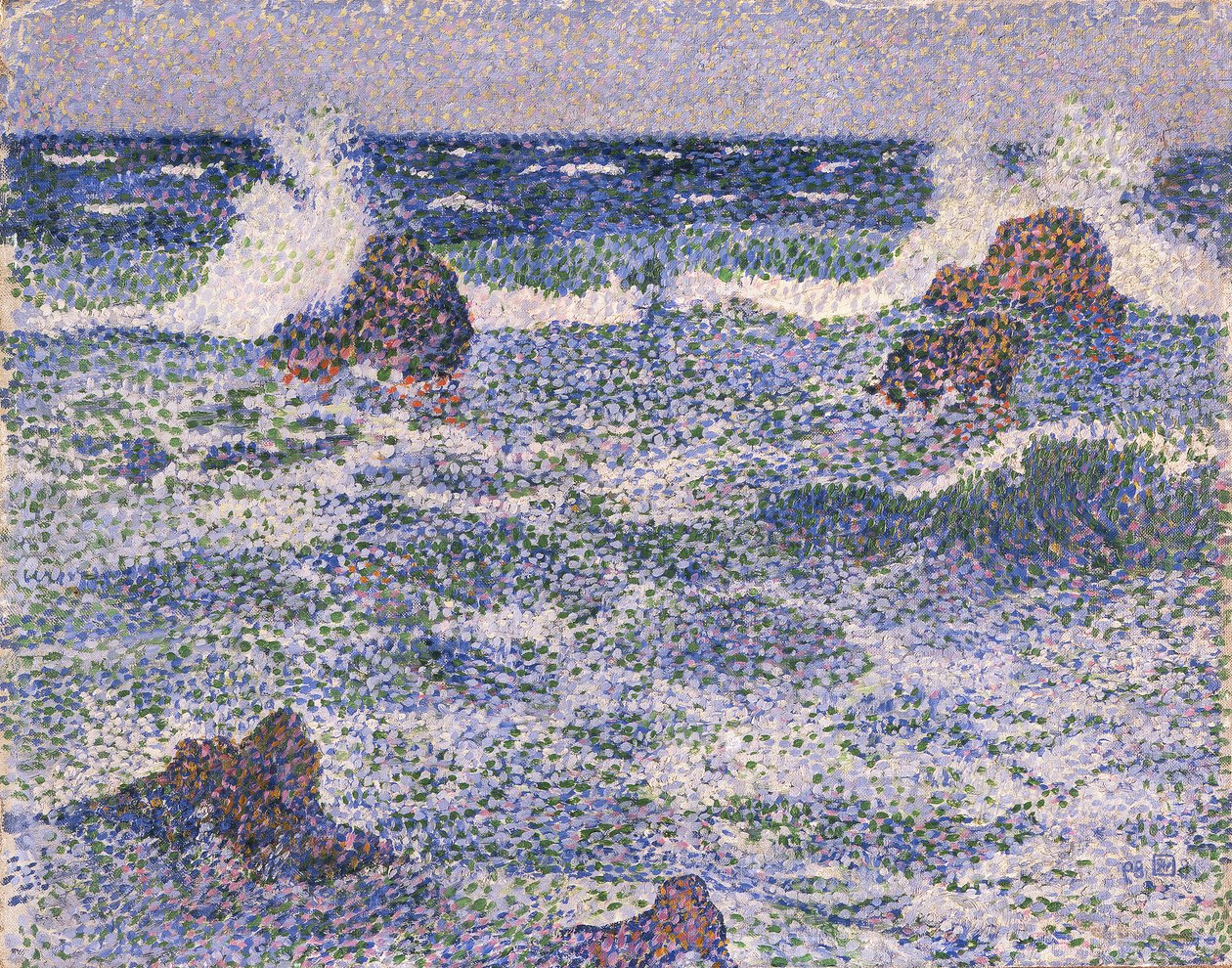 Marine door Théo van Rysselberghe