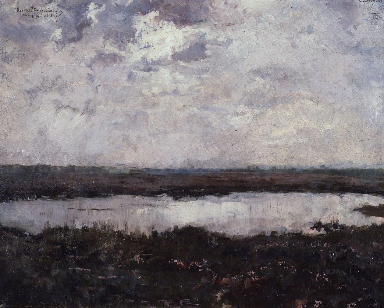 Poel in de Kempen door Théo van Rysselberghe