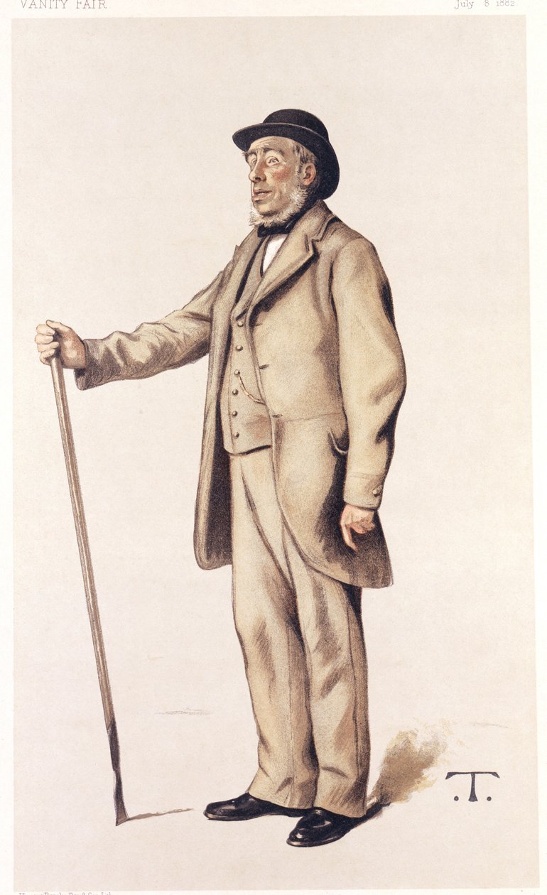 Sir John Lawes, Engelse wetenschappelijke landbouwkundige door Theobald Chartan
