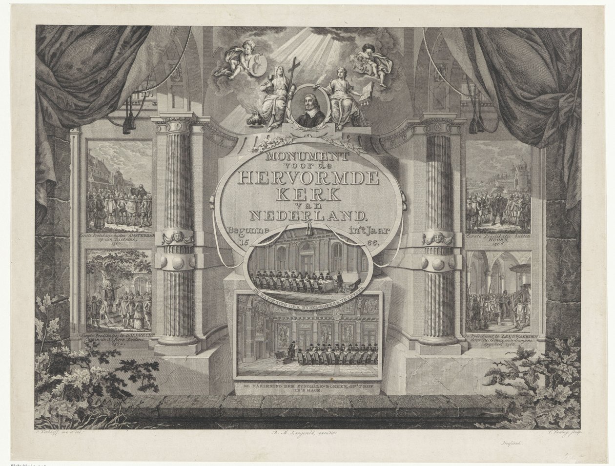 Monument voor de Hervormde Kerk van Nederland door Theodoor Koning