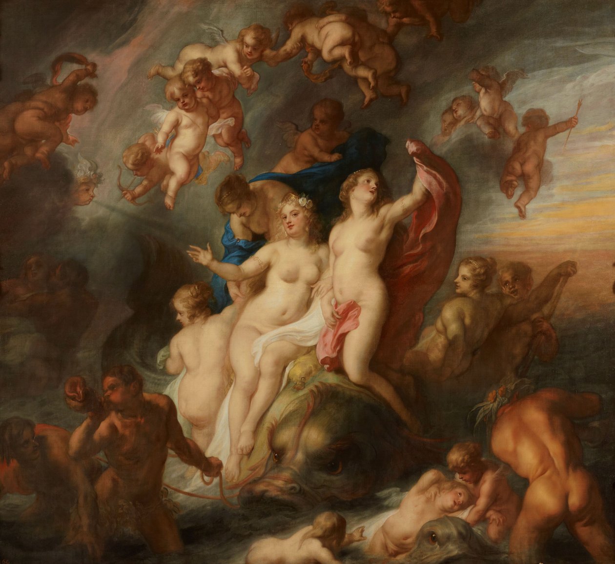 Triumph der Galatea door Theodoor van Thulden