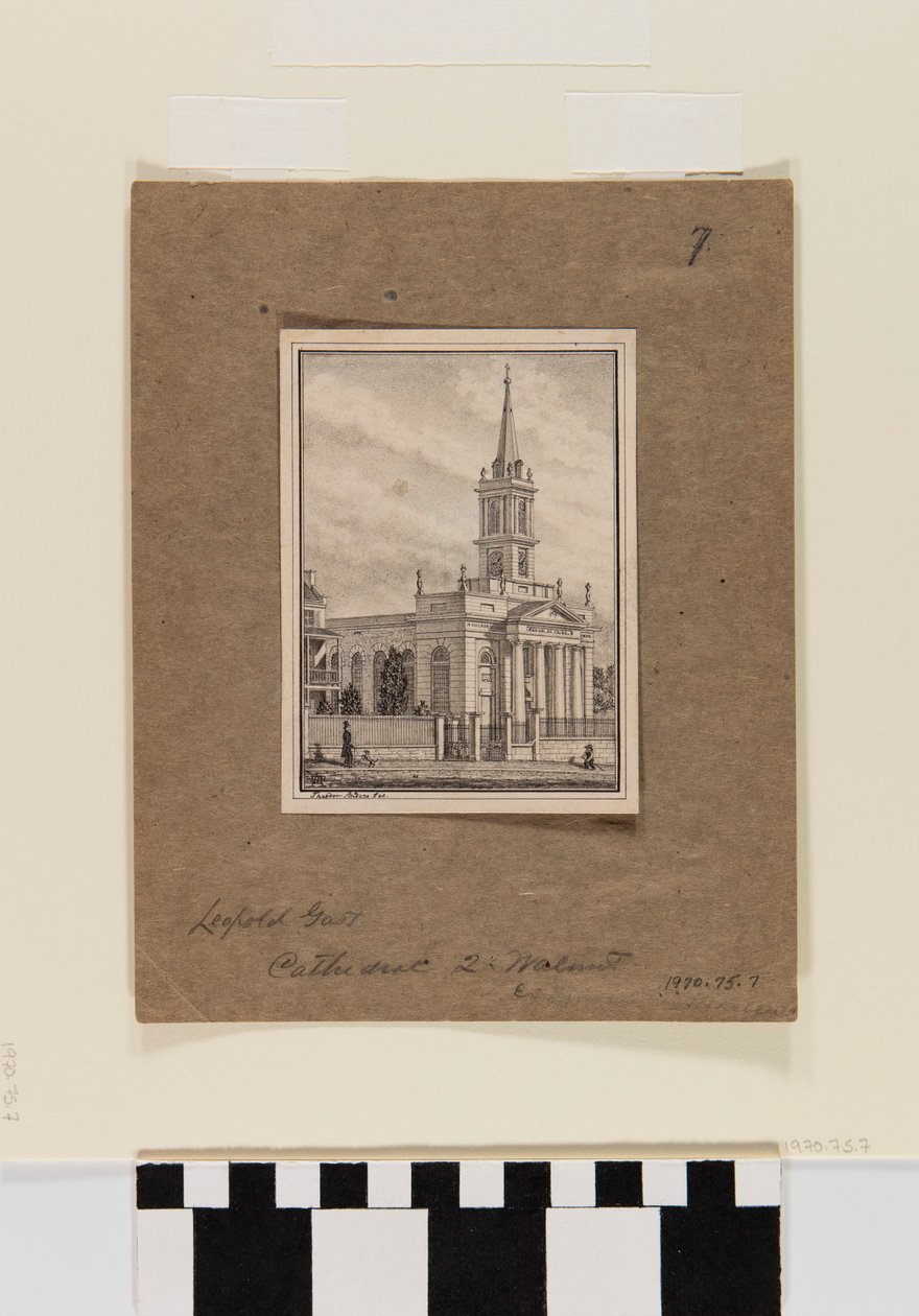 De St. Louis-kathedraal, nu beter bekend als de Oude Kathedraal door Theodor Anders