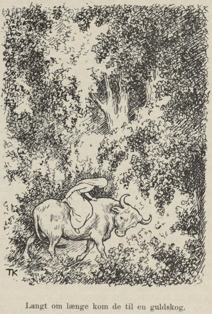 Kari Trstakk Katie Houtenmantel door Theodor Kittelsen