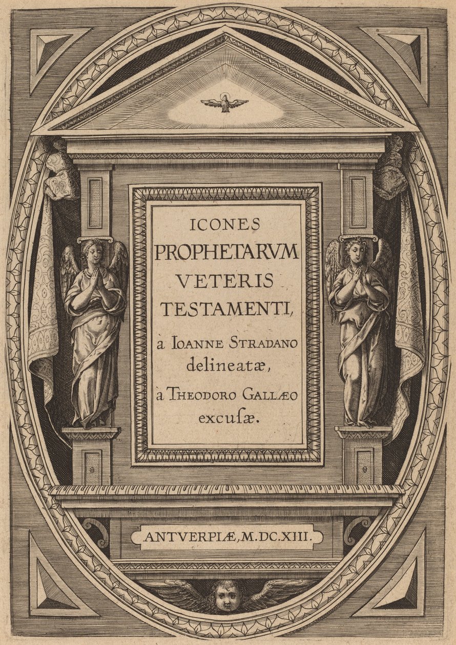 Titelpagina door Theodor Galle after Jan van der Straet