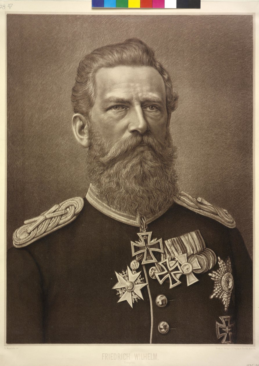 Kroonprins Frederik Wilhelm door Theodor Mayerhofer