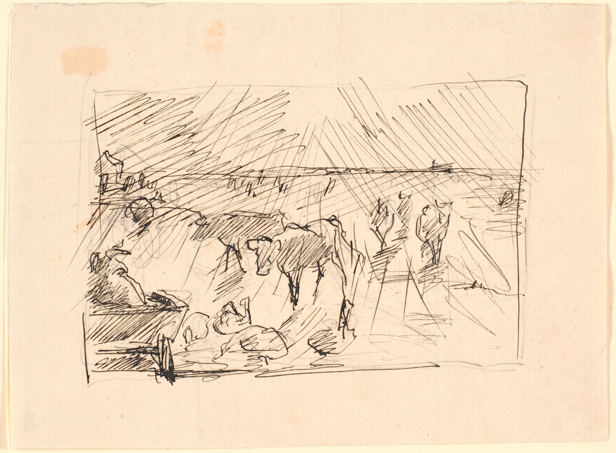 Met de zon in de ogen door Theodor Philipsen