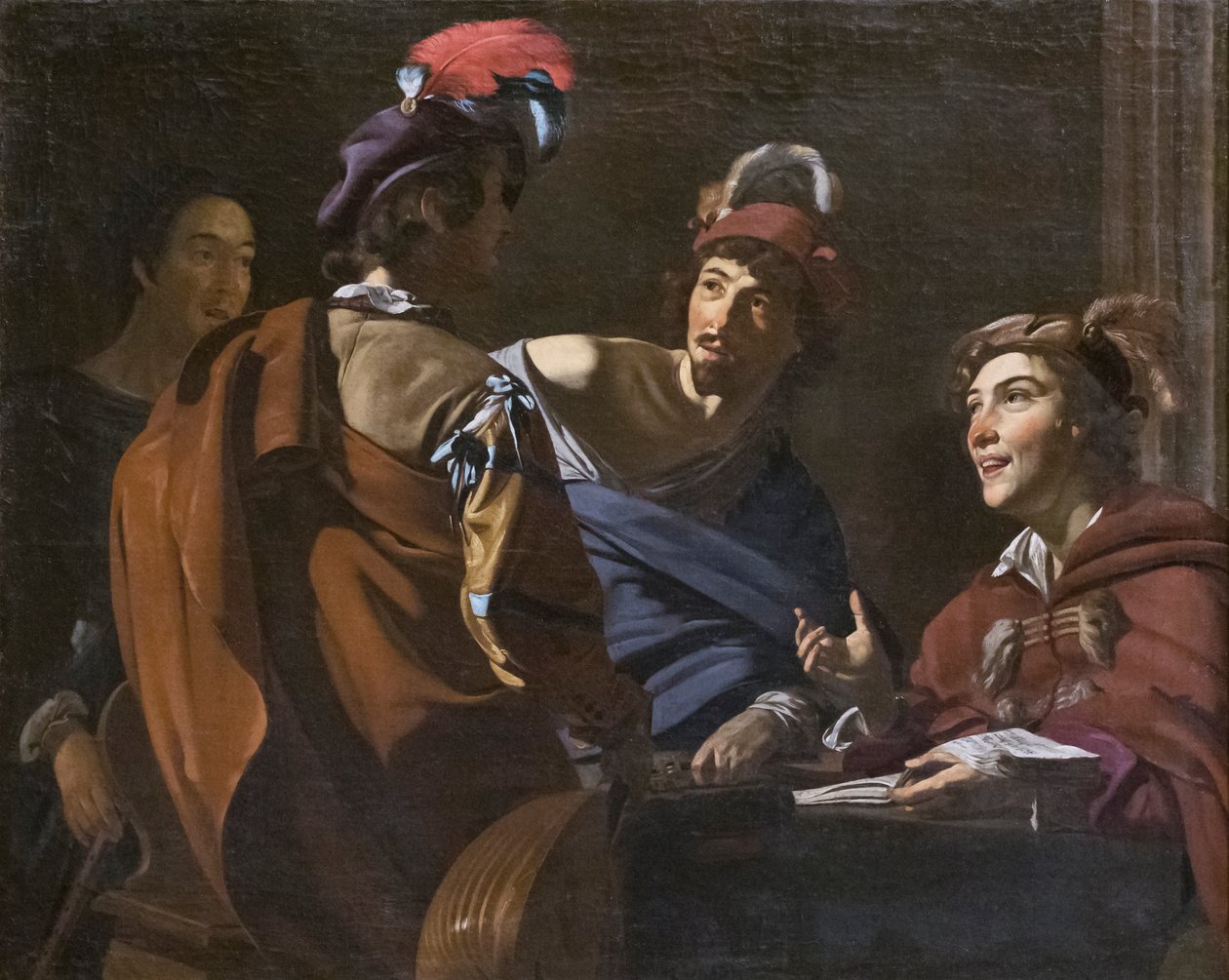 Concert door Theodor Rombouts
