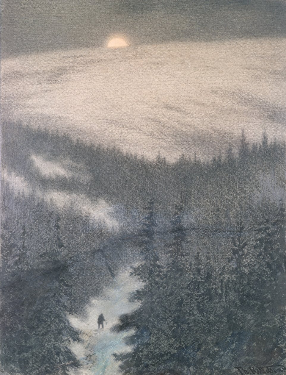 Kleine boer door Theodor Kittelsen