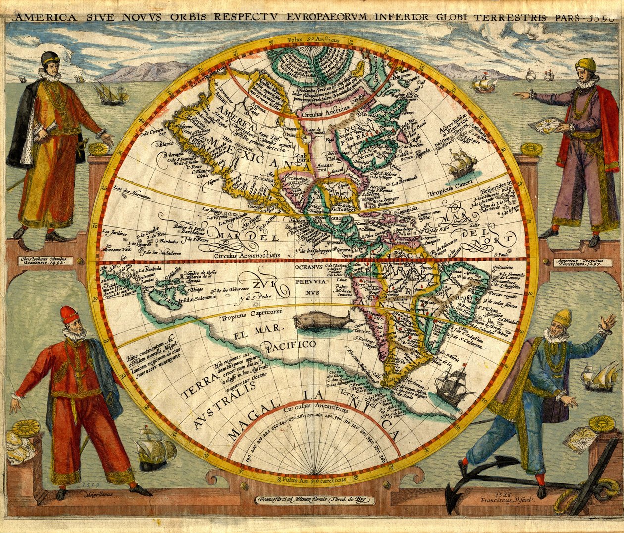 Amerika sive novus orbis... door Theodor de Bry