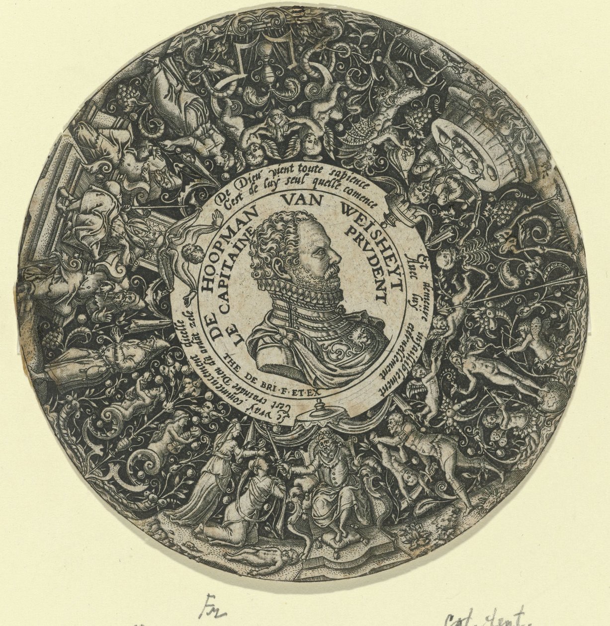 Portret van Willem I, prins van Oranje door Theodor de Bry
