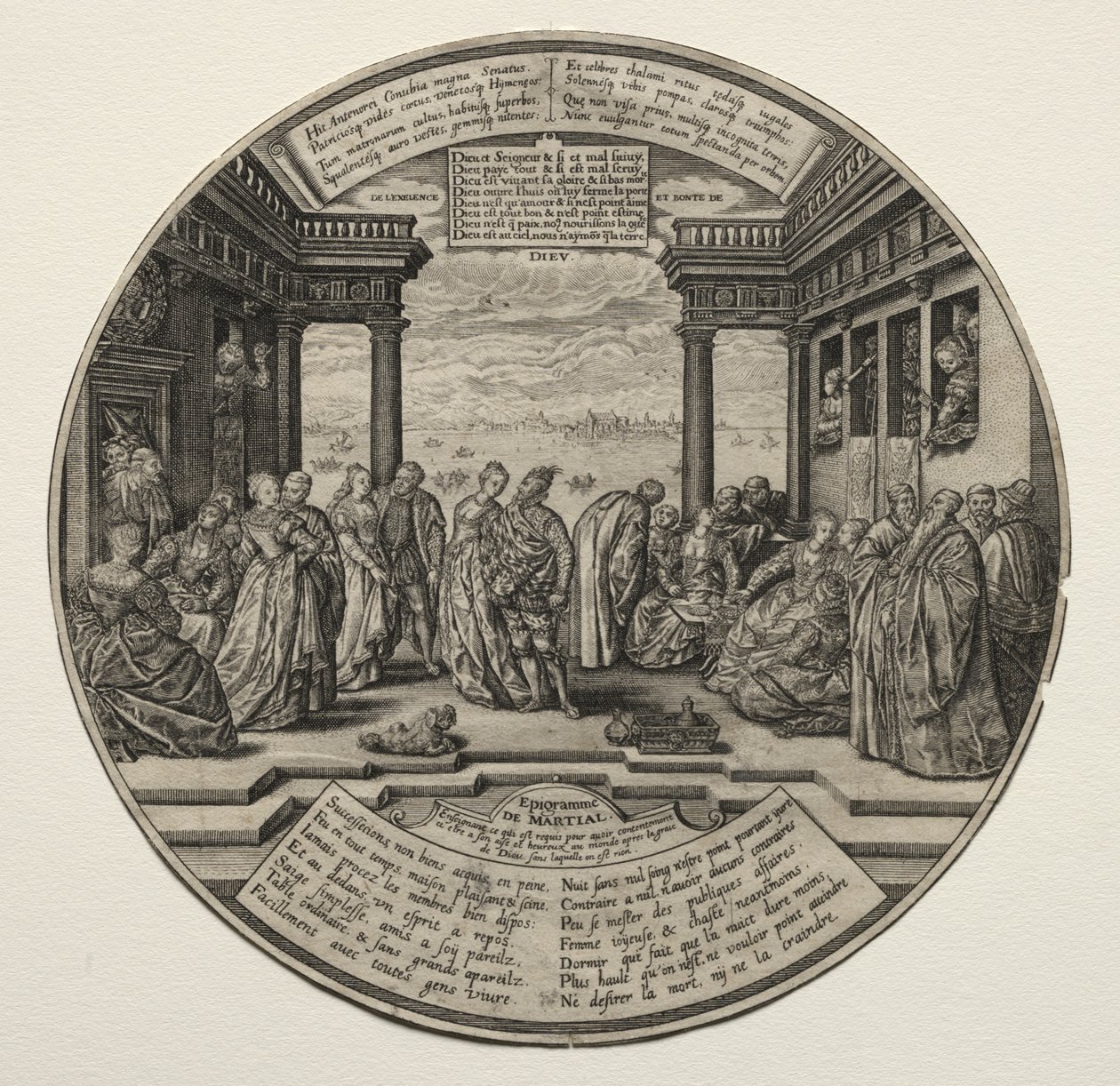 Het Venetiaanse bal door Theodor de Bry