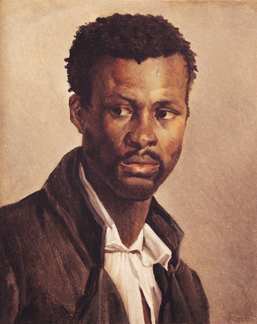 Een neger door Theodore Gericault