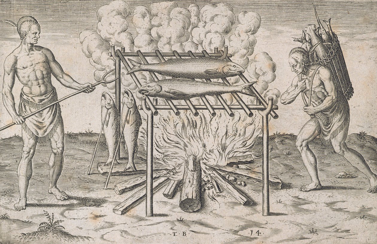 Vis Koken, plaat XIII, uit 