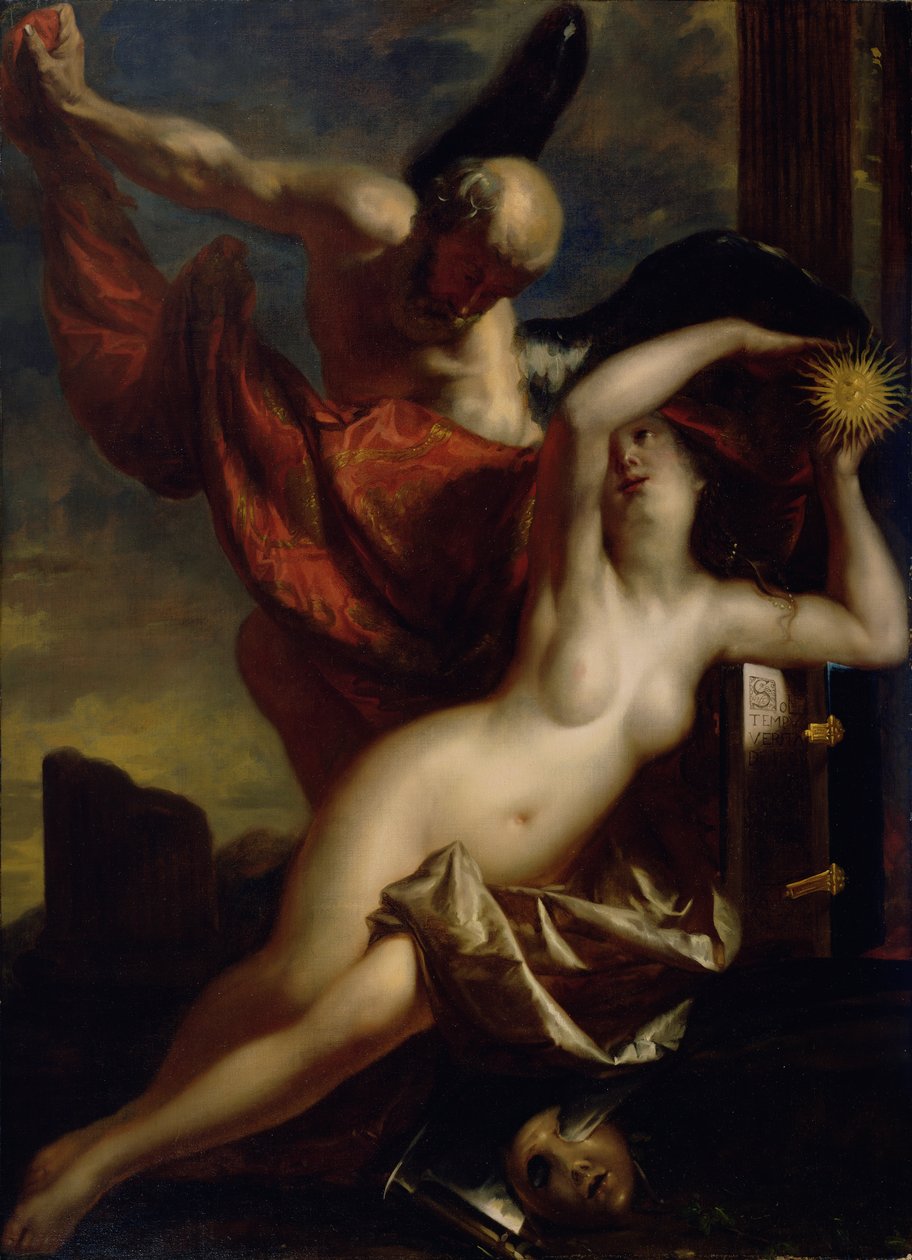 Tijd onthult de waarheid, c.1650 door Theodoor van Thulden
