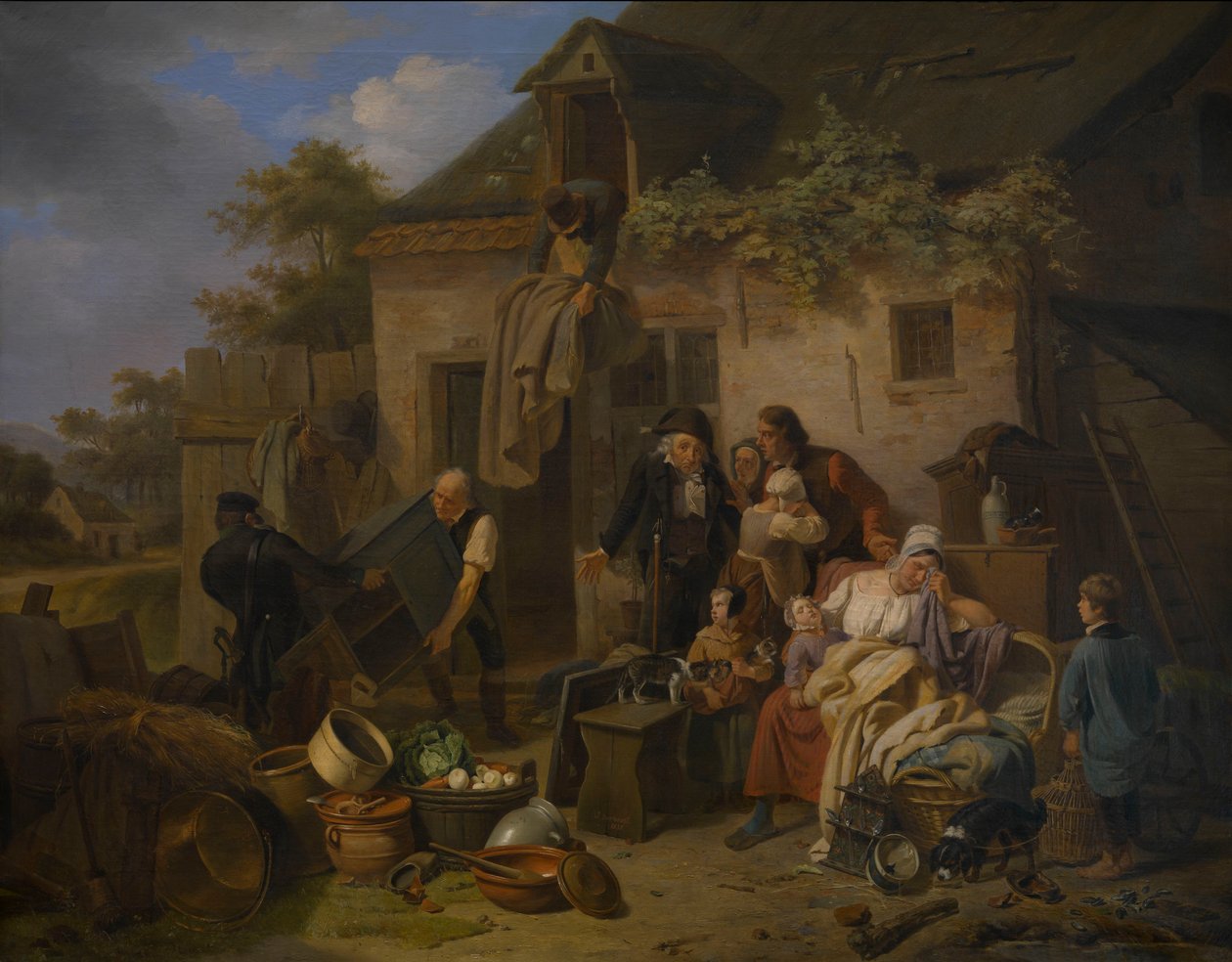 Veiling van in beslag genomen goederen door Theodore-Joseph-Louis Geirnaert