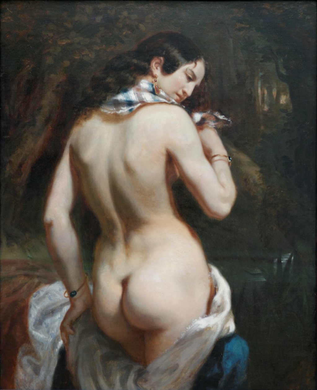 Badgasten door Théodore Chassériau